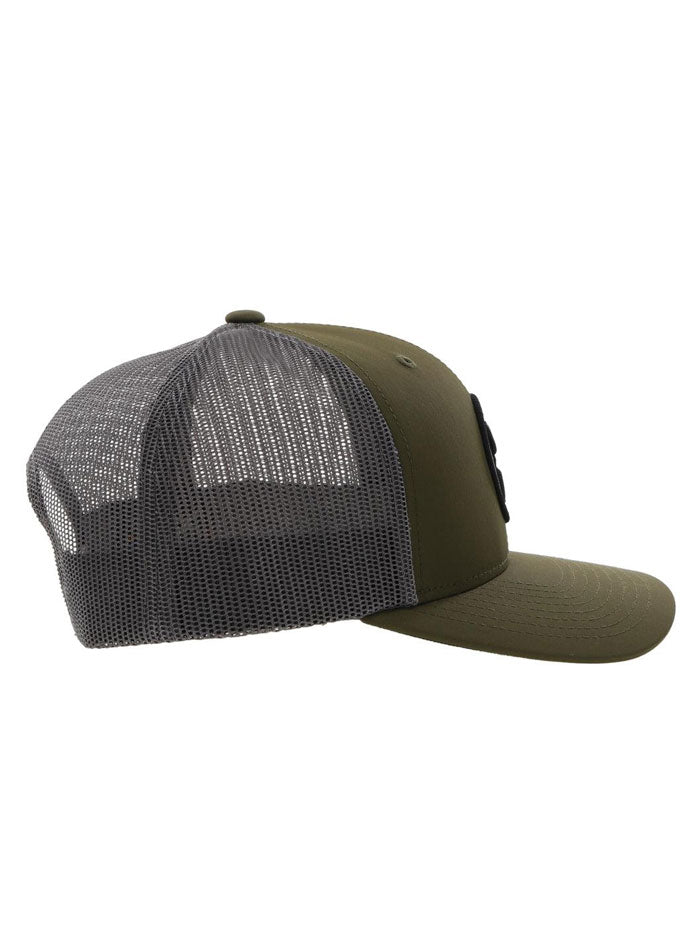 Hooey 2209T Olive Grey Classic Snapback Hat for Men & Women - Perfect for Outdoor Activities, Sports & Casual Wear