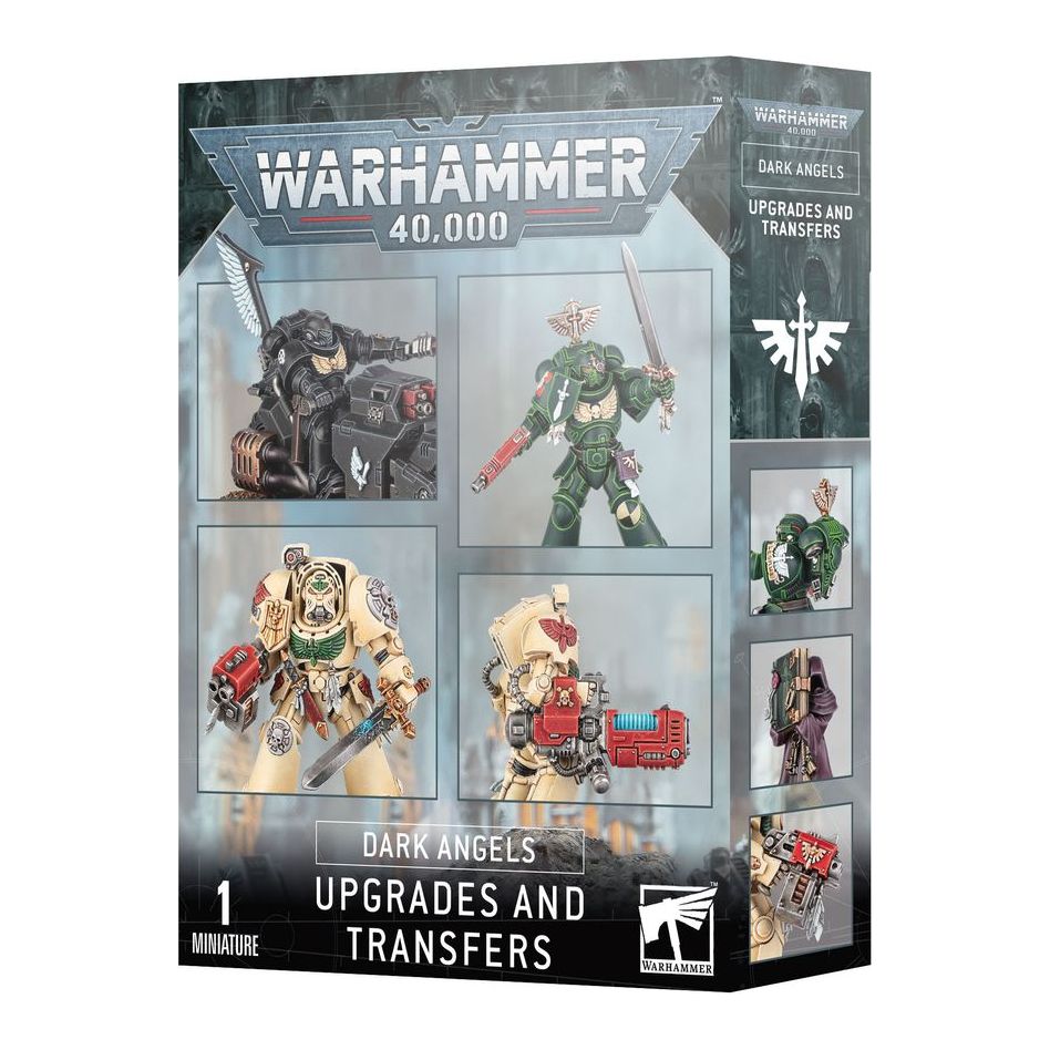 Dark Angels Space Marine Upgrades & Transfers - Warhammer 40K Miniature Customization for Tabletop Gaming & Collecting