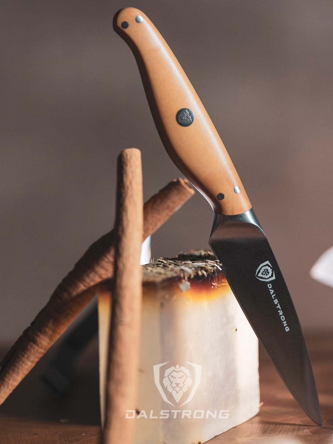 Premium 3-Piece Knife Set - Chef, Santoku & Paring Knives | High-Performance Kitchen Cutlery | Eco-Friendly & Sustainable Materials | Dalstrong Gaia Series | Perfect for Home Chefs & Professional Cooking