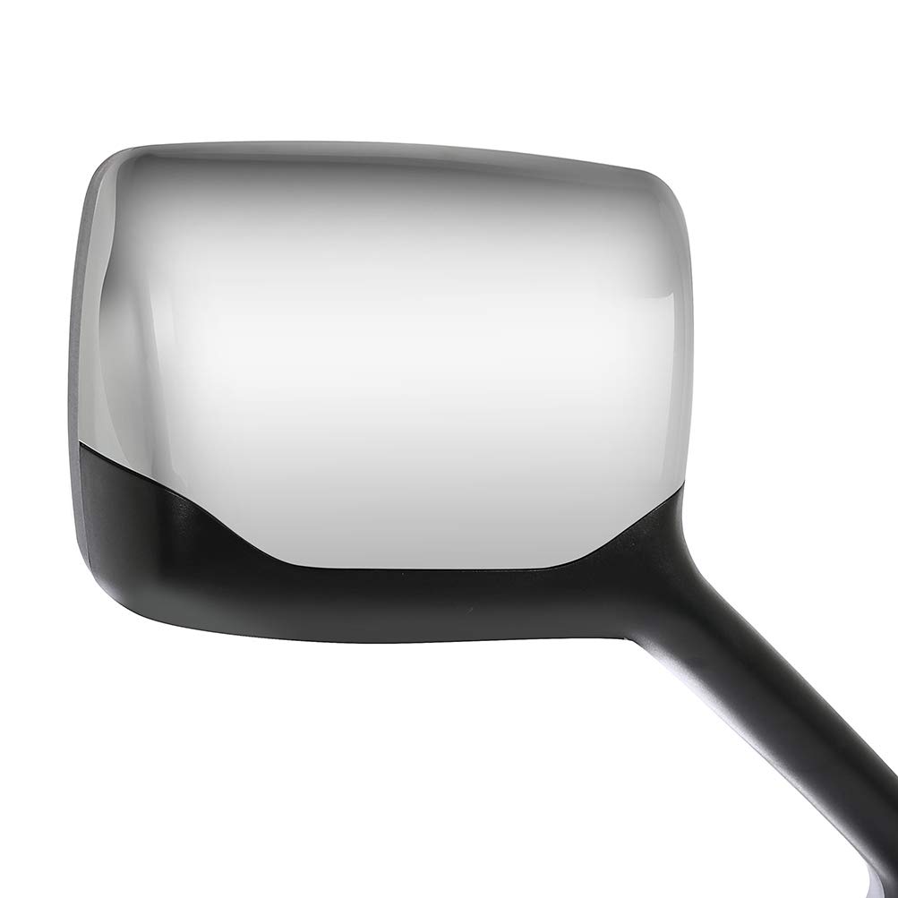 **2010-2017 Peterbilt 579 587 & Kenworth T680 Truck Hood Side Mirrors - LH & RH Chrome Replacement Pair - Perfect for Long-Haul & Heavy-Duty Driving**