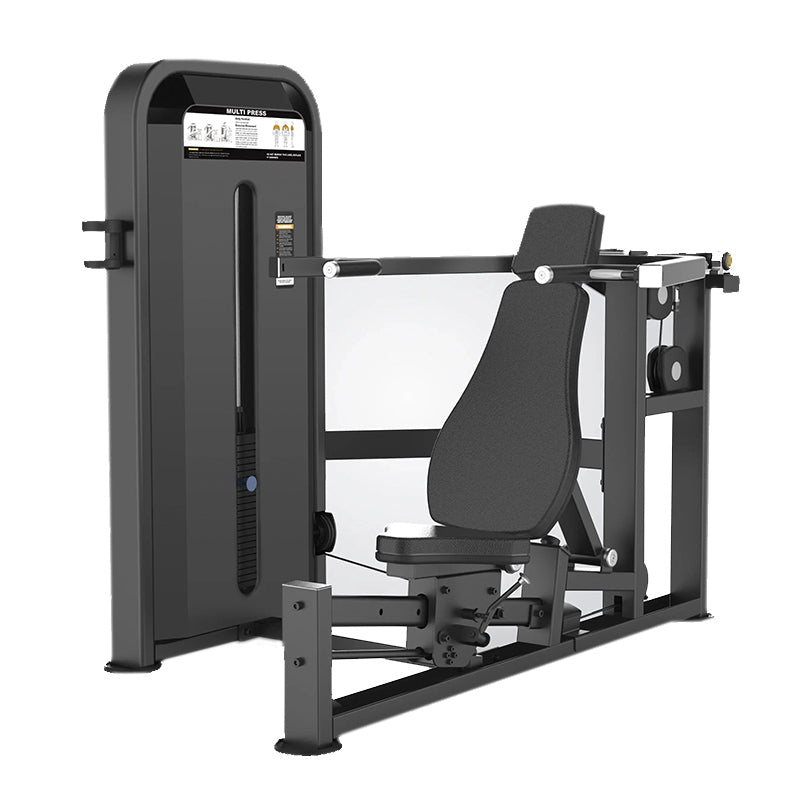 DHZ U3084D Adjustable Chest and Shoulder Press Machine for Home Gym - Strength Training Equipment for Upper Body Workouts, Perfect for Muscle Building & Fitness Enthusiasts