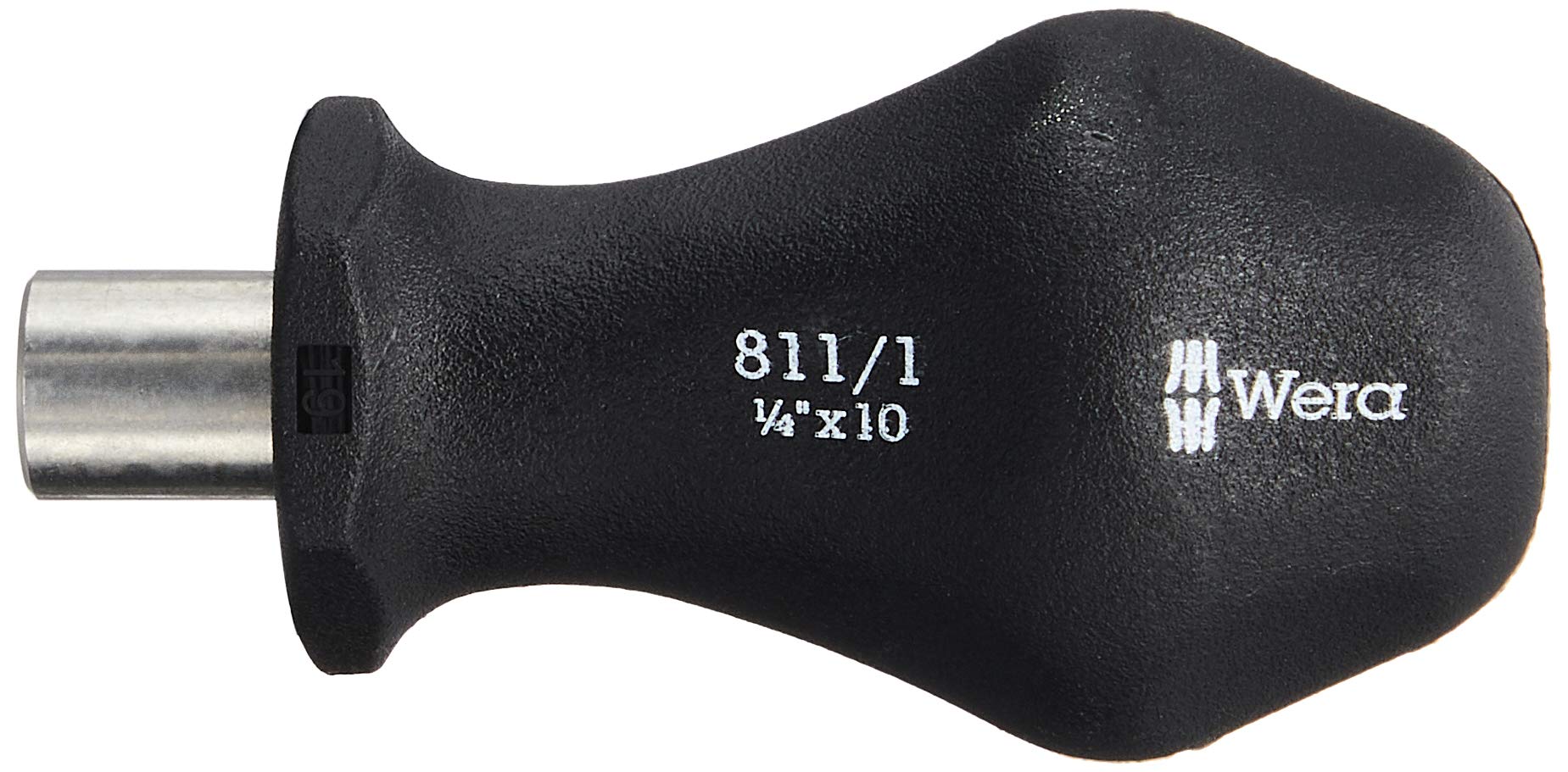Wera 811/1 1/4 Inch x 10 mm Screwdriver Bit Holder - Perfect for DIY Projects, Home Repairs & Professional Tool Kits