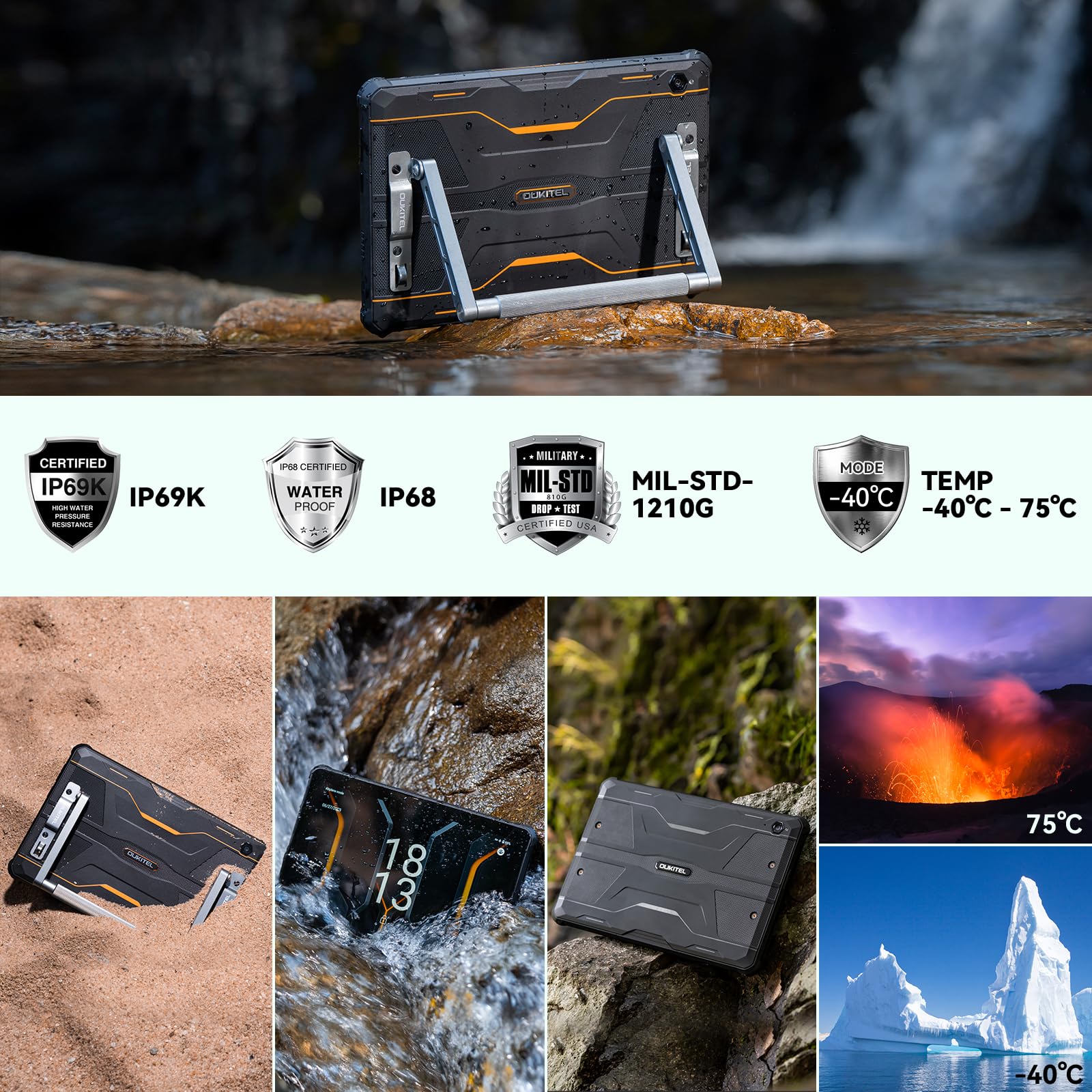 OUKITEL RT6 Rugged Tablet 10.1