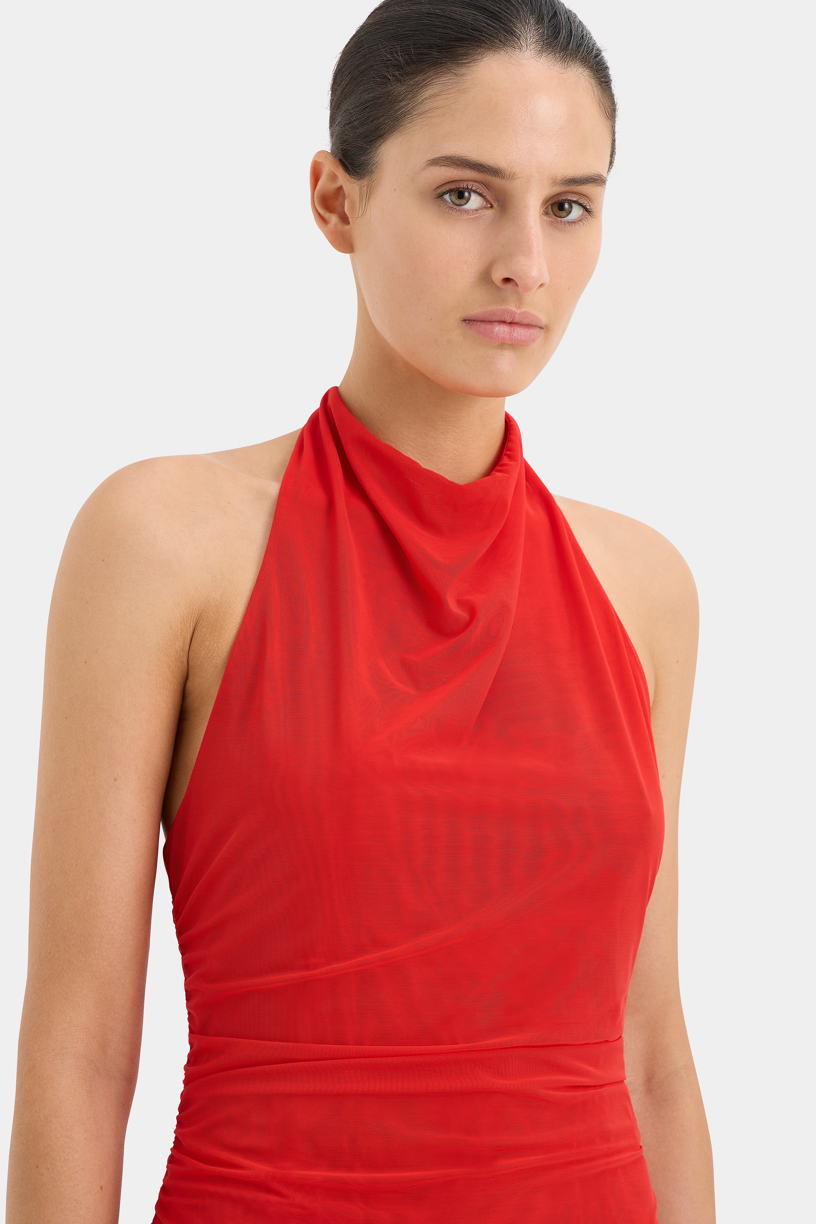 Jacques Mesh Halter Top for Women - Sexy Summer Crop Top with Breathable Design | Perfect for Beach, Party & Night Out