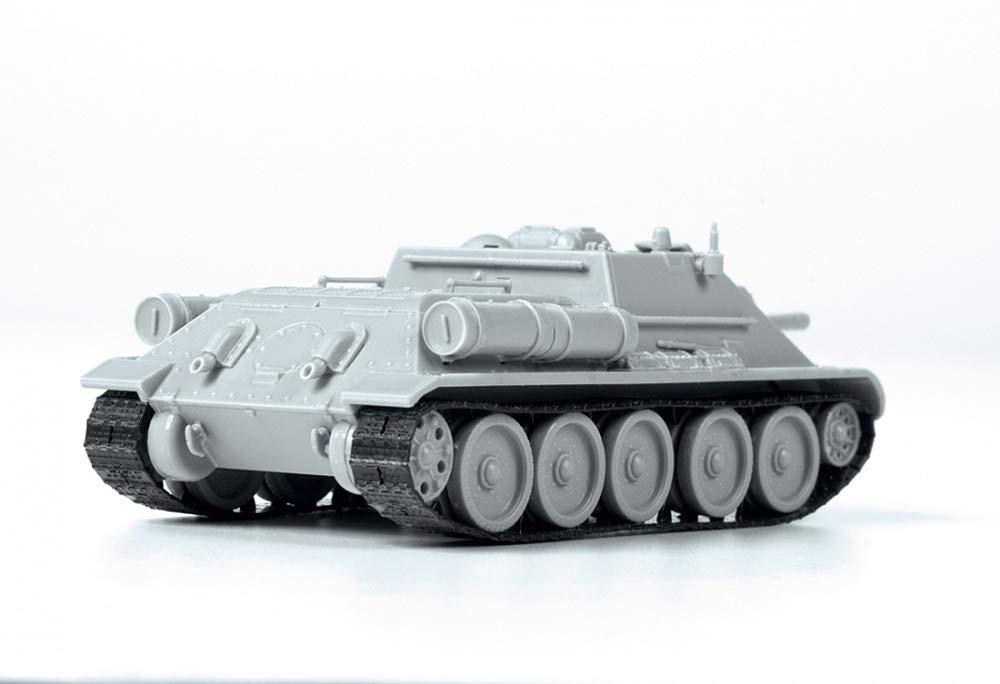Zvezda 1/72 Scale Soviet SU-122 Self-Propelled Gun Model Kit 5043 - Perfect for Military History Enthusiasts & Model Builders