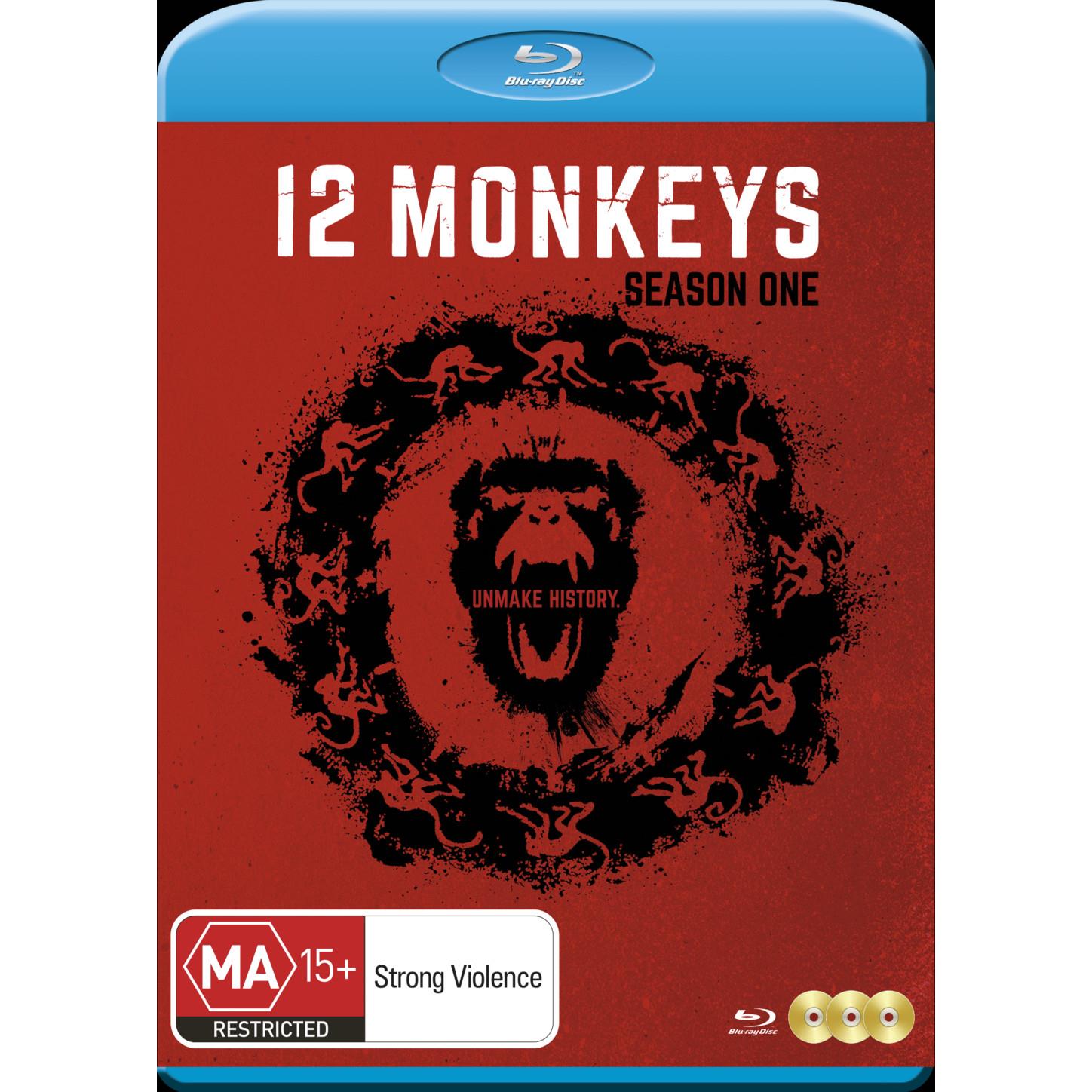 12 Monkeys Season 1 DVD - Complete First Season of Sci-Fi Thriller TV Series | Perfect for Sci-Fi Fans & Binge-Watching Weekends