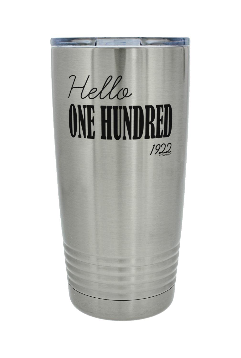 1922 Vintage 20oz Stainless Steel Insulated Travel Mug with Lid - Perfect 100th Birthday Gift for Women - Great for Coffee, Tea & Hot Drinks on the Go