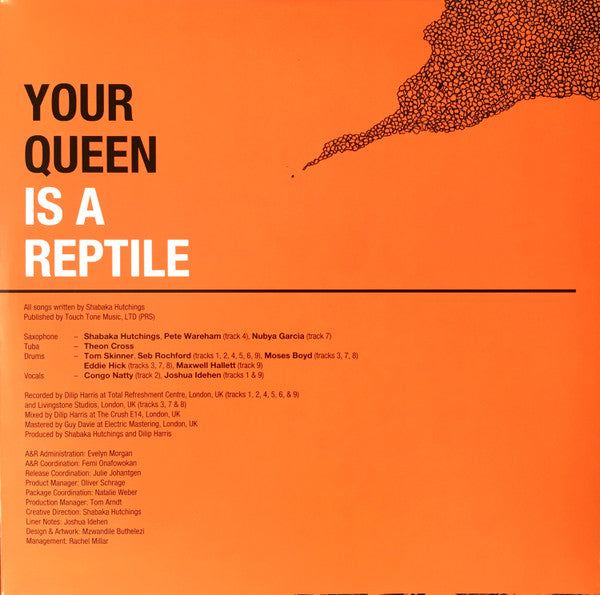 Sons Of Kemet - Your Queen Is A Reptile Vinyl Record (2xLP, Album, Near Mint NM/M Condition) - Perfect for Jazz Collectors & Vinyl Enthusiasts