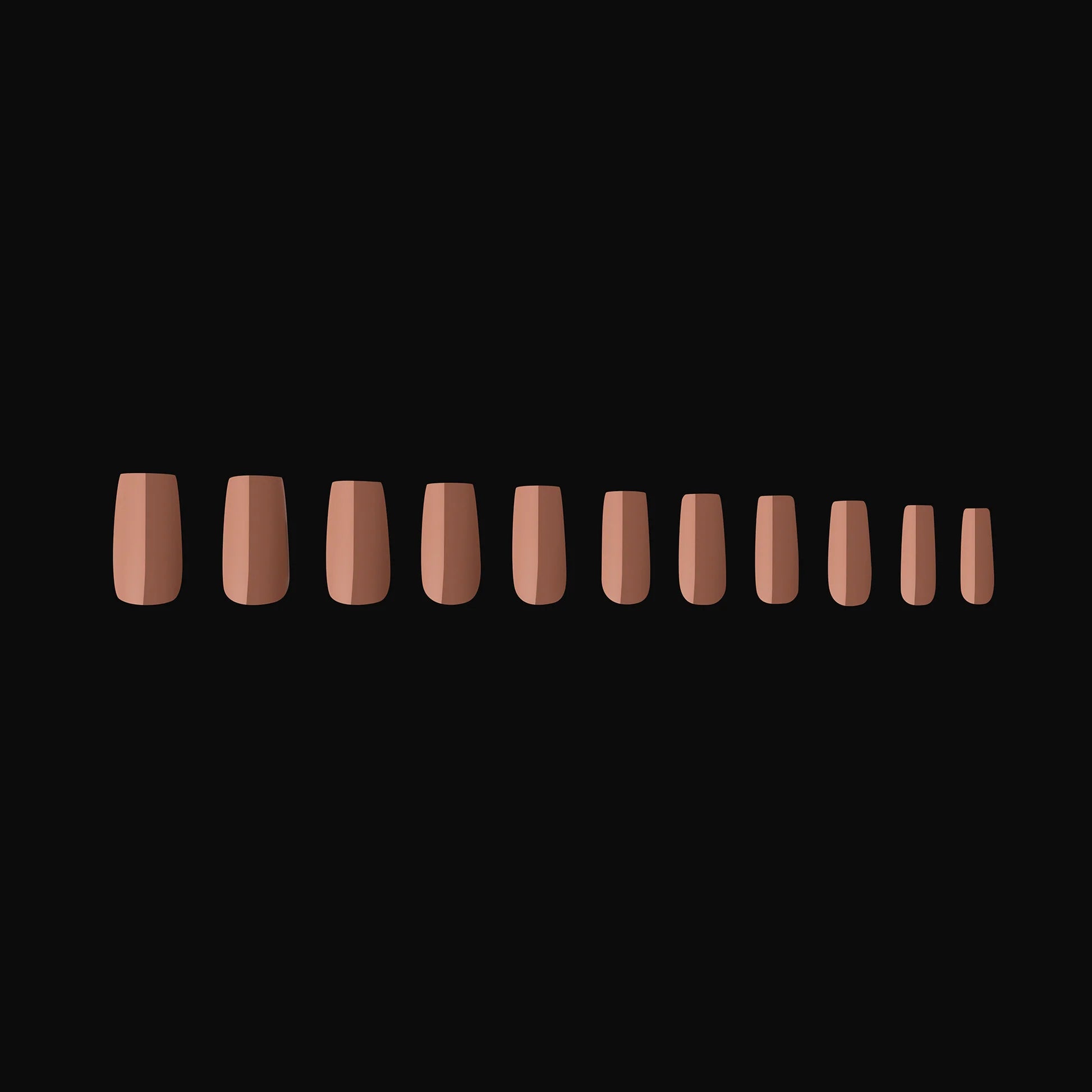Apres Gel X Neutrals Imani Natural Tips 150pc Medium Square - Perfect for Nail Salons, DIY Manicures & Professional Nail Artists