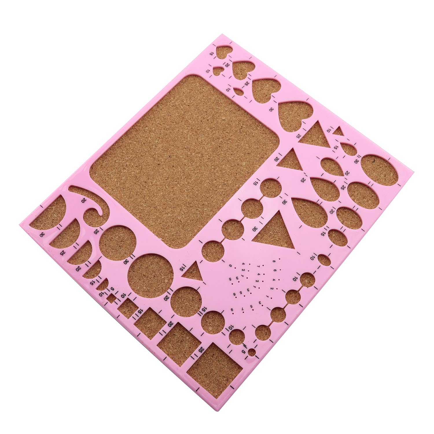 JCBIZ Pink DIY Paper Quilling Template Set - Paper Quilling Board, Mould & Crimper Tool for Paper Strips - Perfect for DIY Art Crafts, Scrapbooking, Greeting Cards & Home Decor