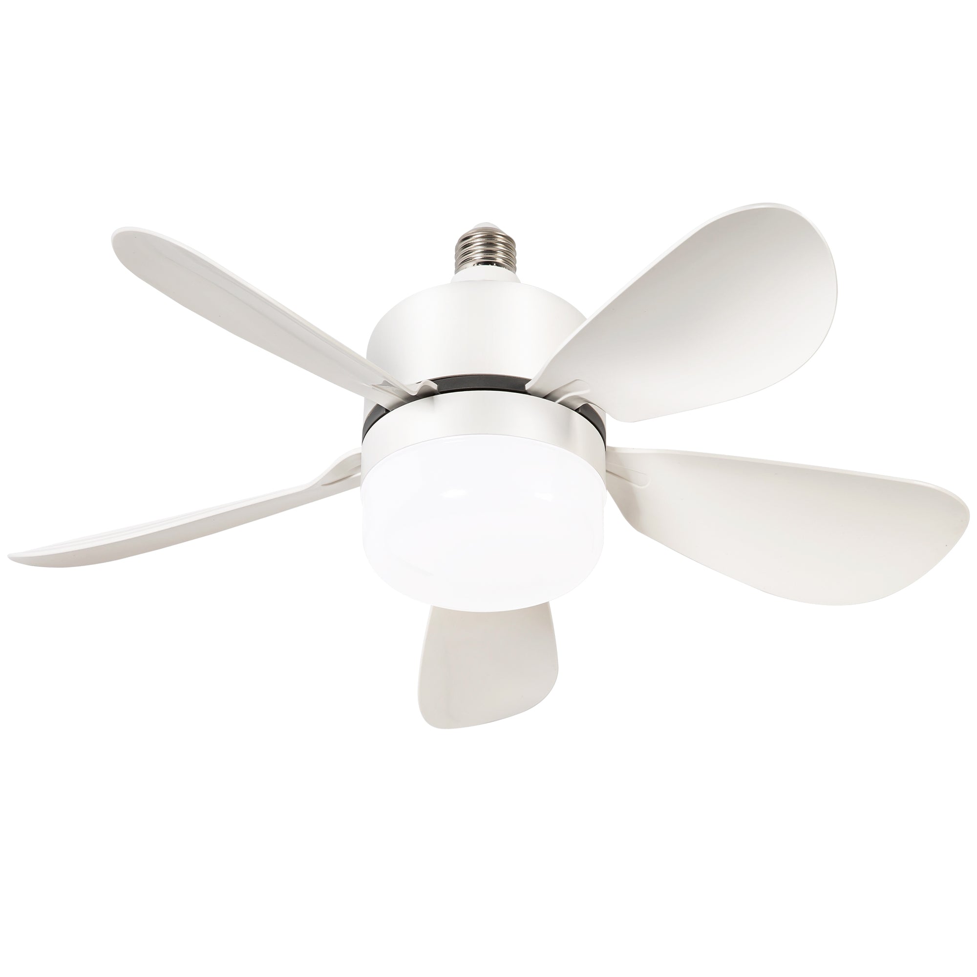 16 Inch DC Motor Ceiling Fan with Remote Control - Ultra Quiet, 3 Speed Settings, LED Light - Perfect for Bedroom, Living Room, and Office Spaces