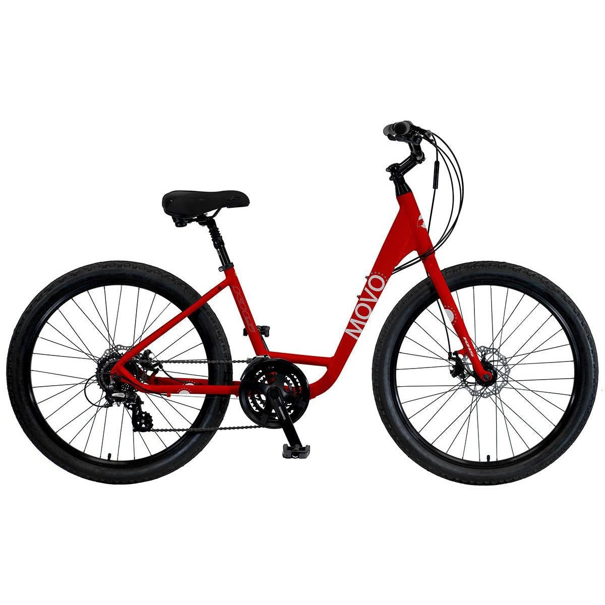 KHS Movo 1.0 Step-Thru Electric Bike 2024 - Commuter E-Bike for Urban Riding & Leisure Cycling