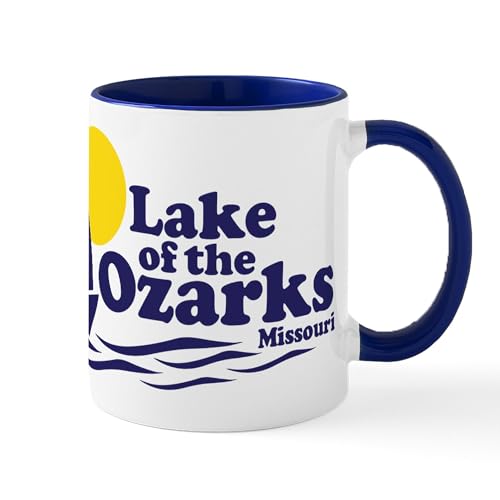 White/Navy Inside - Lake Of The Ozarks Missouri Mugs
