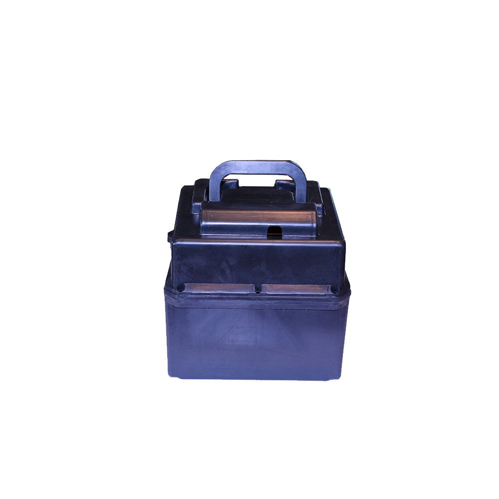 Italia MK Battery Box with Handle - Durable Power Supply Case for Outdoor Camping, RV, and Emergency Use