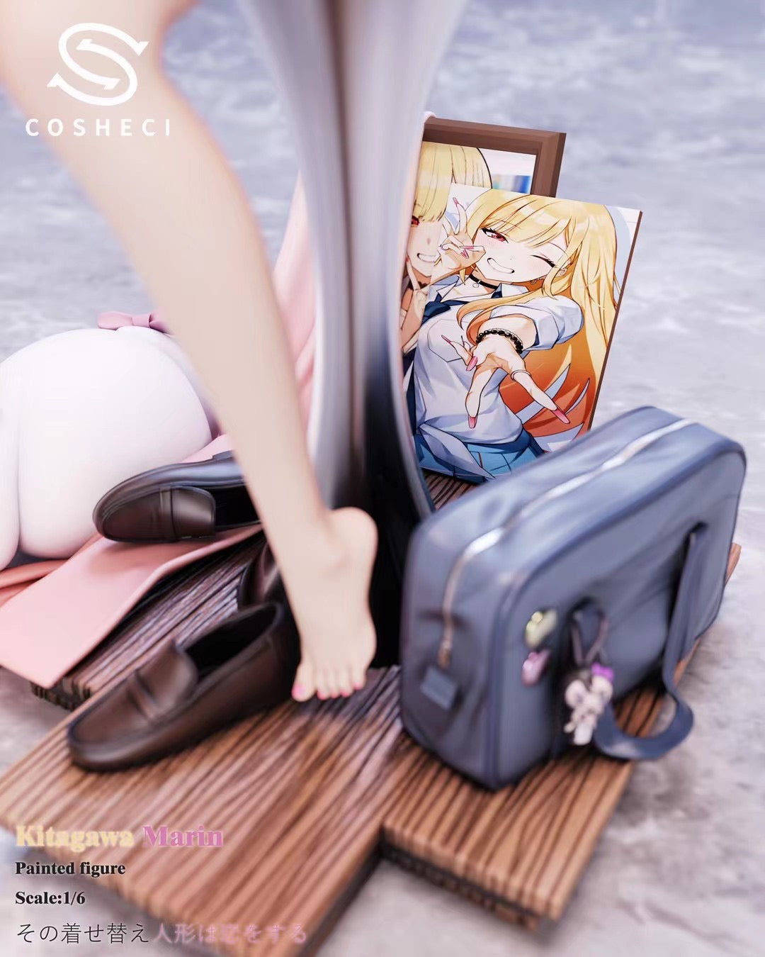 Cosh Studio Kitagawa Marin Anime Figure - High-Quality Collectible for Anime Fans | Perfect for Display, Cosplay, and Gift Giving