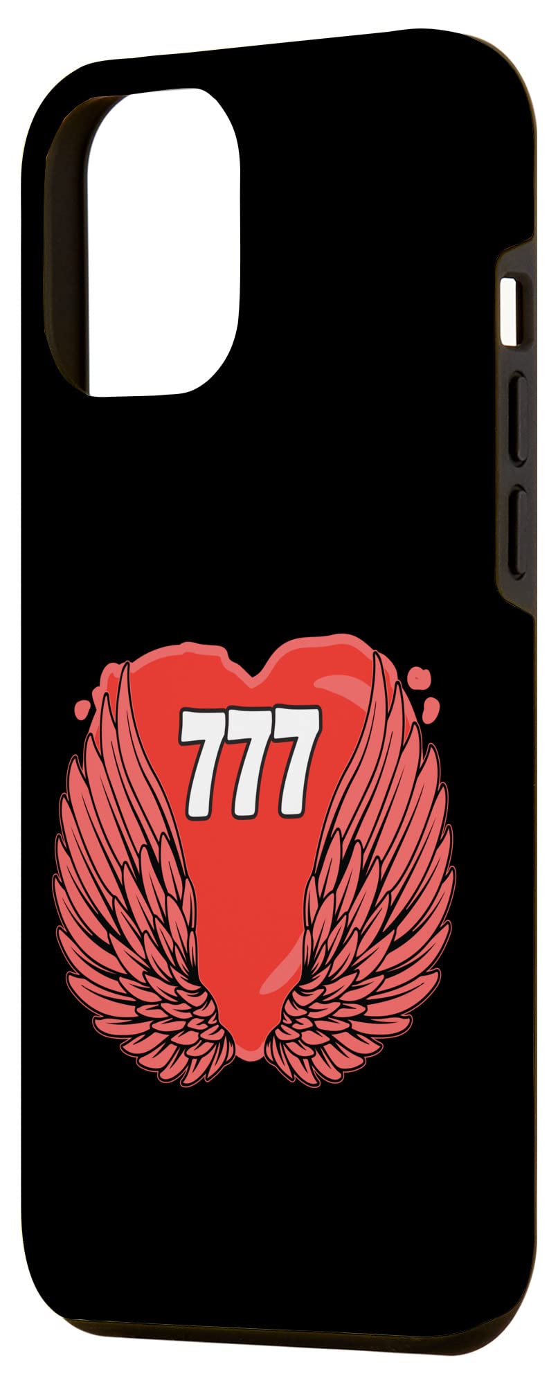iPhone 12 Pro Max Case with Angel Number 777 & Sacred Geometry Design - Spiritual Awakening & Healing Phone Cover for Meditation, Yoga & Positive Energy
