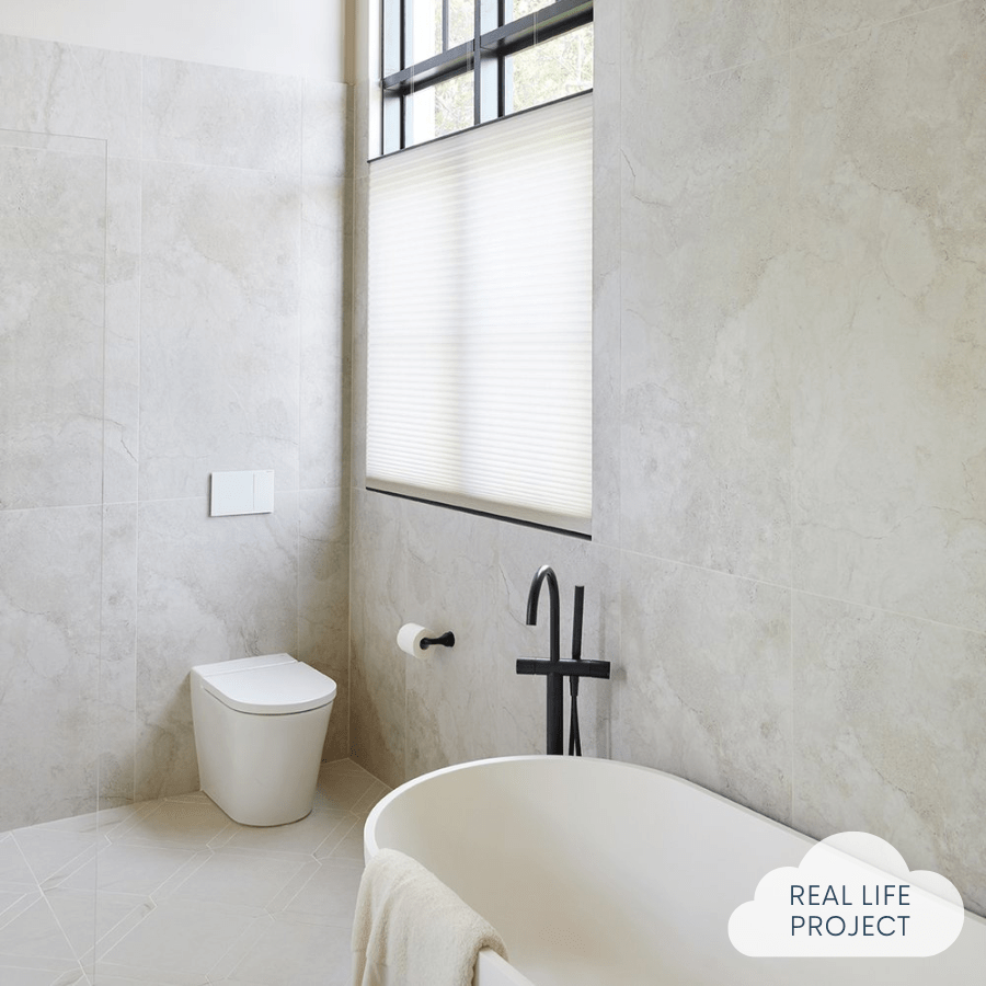 Byron Travertine Look Ivory Matte Porcelain Tile - Elegant & Durable Flooring for Bathroom, Kitchen & Living Room