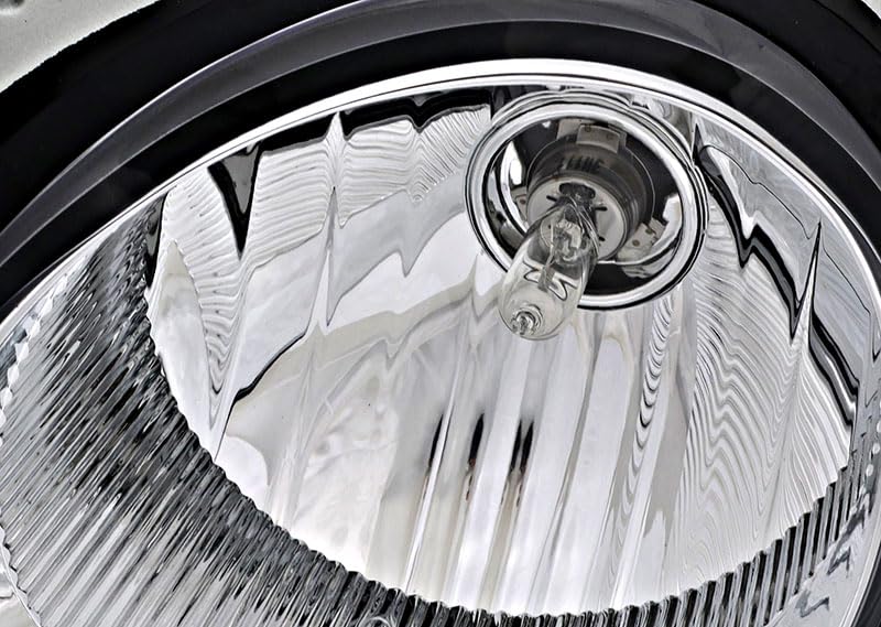 2008-2009 Buick LaCrosse/Allure Replacement Halogen Headlight Assembly Set - Driver & Passenger Side Headlamps for Improved Night Visibility