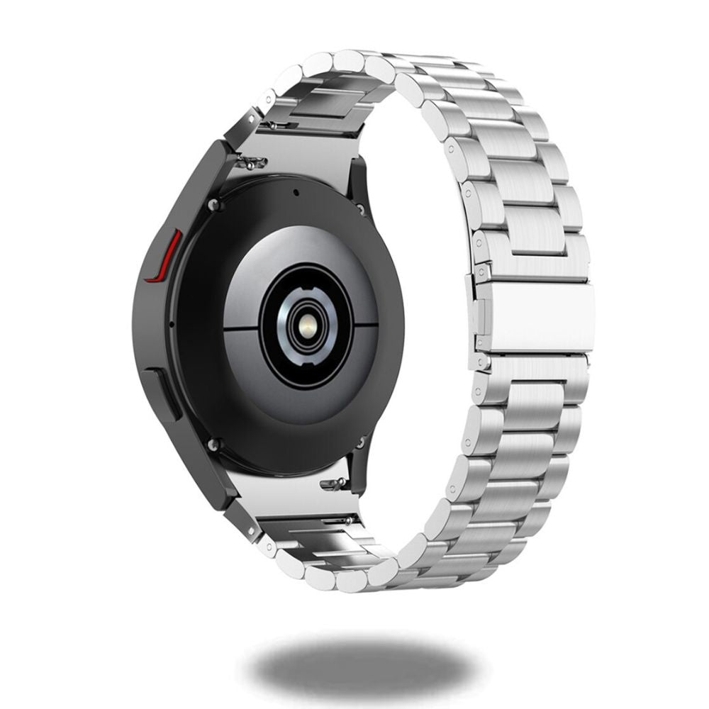 Premium No Gaps Stainless Steel Bracelet for Samsung Galaxy Watch 4/5/6 - Adjustable Luxury Metal Band for Workouts, Business & Everyday Wear
