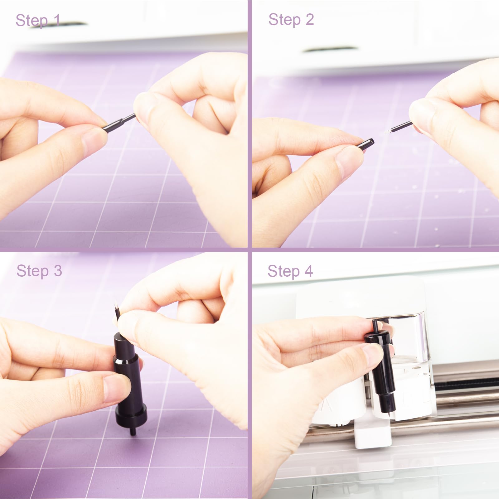 Premium Deep Cut Blade for Cricut Maker 3/Maker/Venture/Explore 3/Air 2/Air/One - Precision Cutting Tool for Metallic/Genuine Leather, Craft Foam, Aluminum Foil & More - Perfect for DIY Crafts, Vinyl Decals, Leatherworking & Scrapbooking Projects