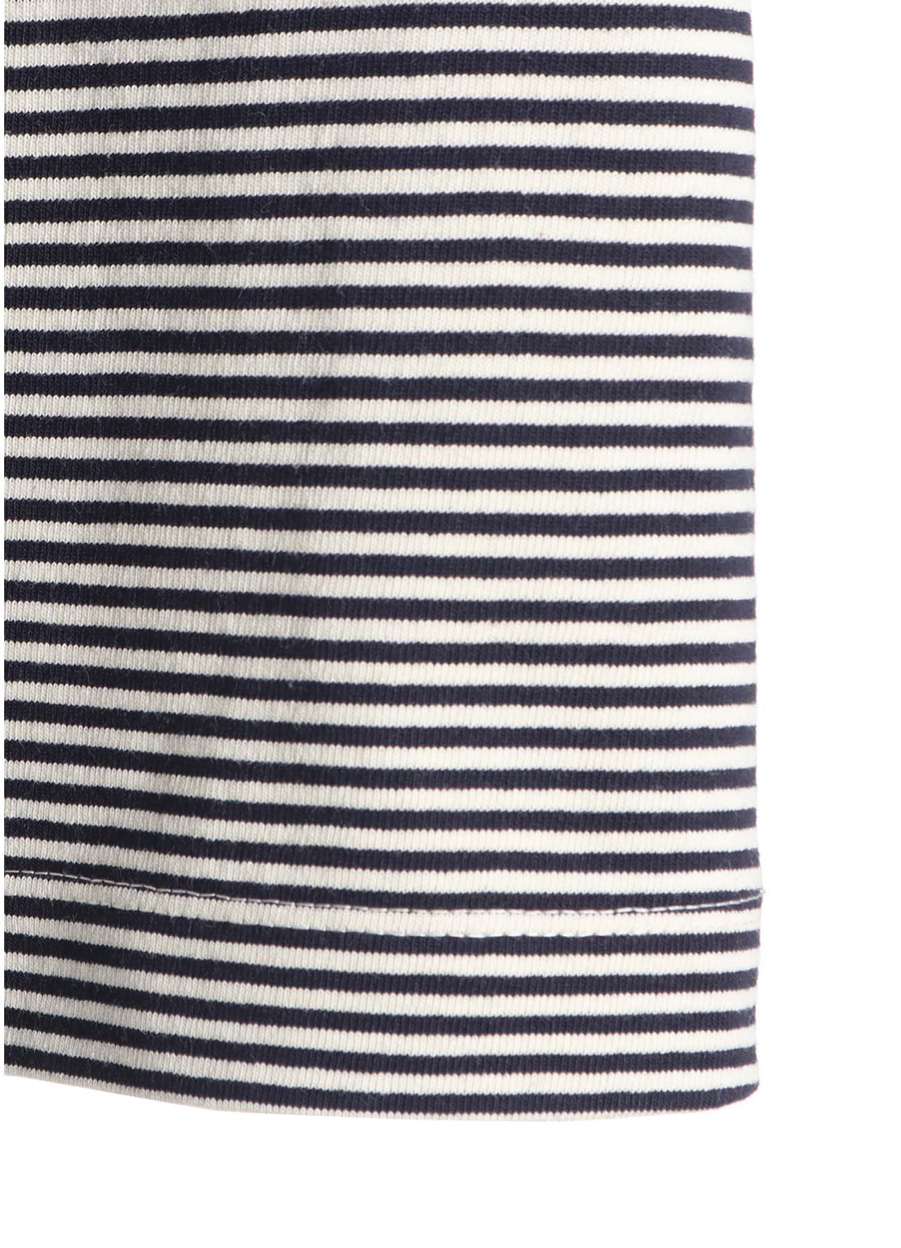 Stylish 3/4 Sleeve Border Switching Shirt for Men & Women | Casual Office Wear & Outdoor Activities