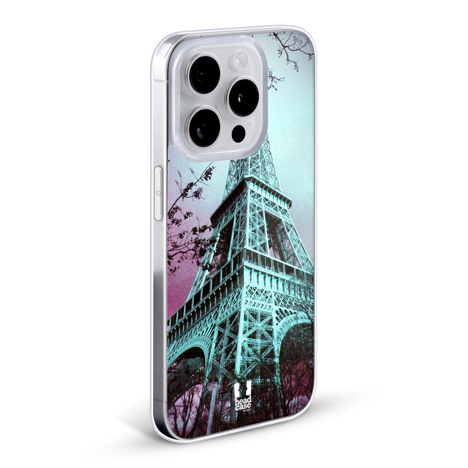 Head Case Designs Eiffel Tower Paris France iPhone 7 Plus/8 Plus Soft Gel Case - Best Travel Gift for Francophiles & Paris Lovers
