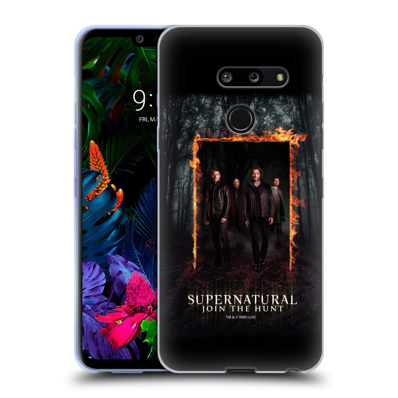 Head Case Designs Supernatural Sam Dean Castiel Crowley Licensed LG G8 ThinQ Soft Gel Phone Case - Perfect for Fans, Collectors & Daily Protection