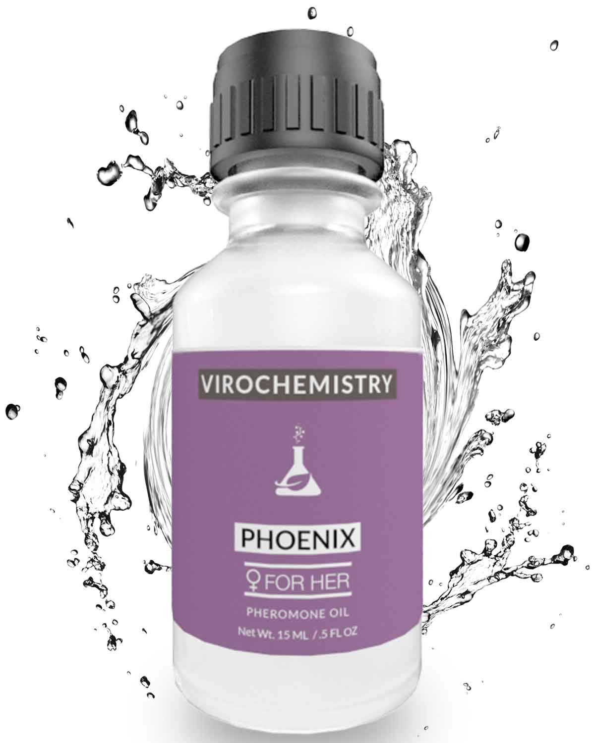 Phoenix Ultra Strength Organic Pheromone Perfume Oil for Women - 15mL Concentrated Fragrance to Attract Men | Human-Grade, Elegant Scent for Date Nights & Romantic Occasions