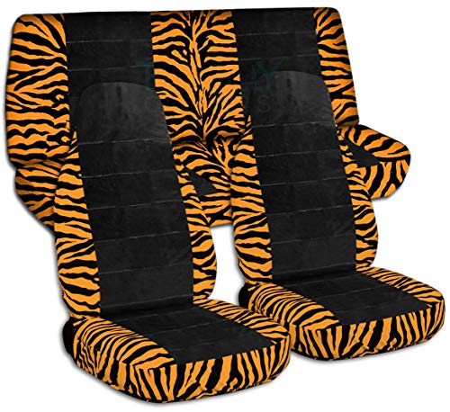 Orange Zebra & Black