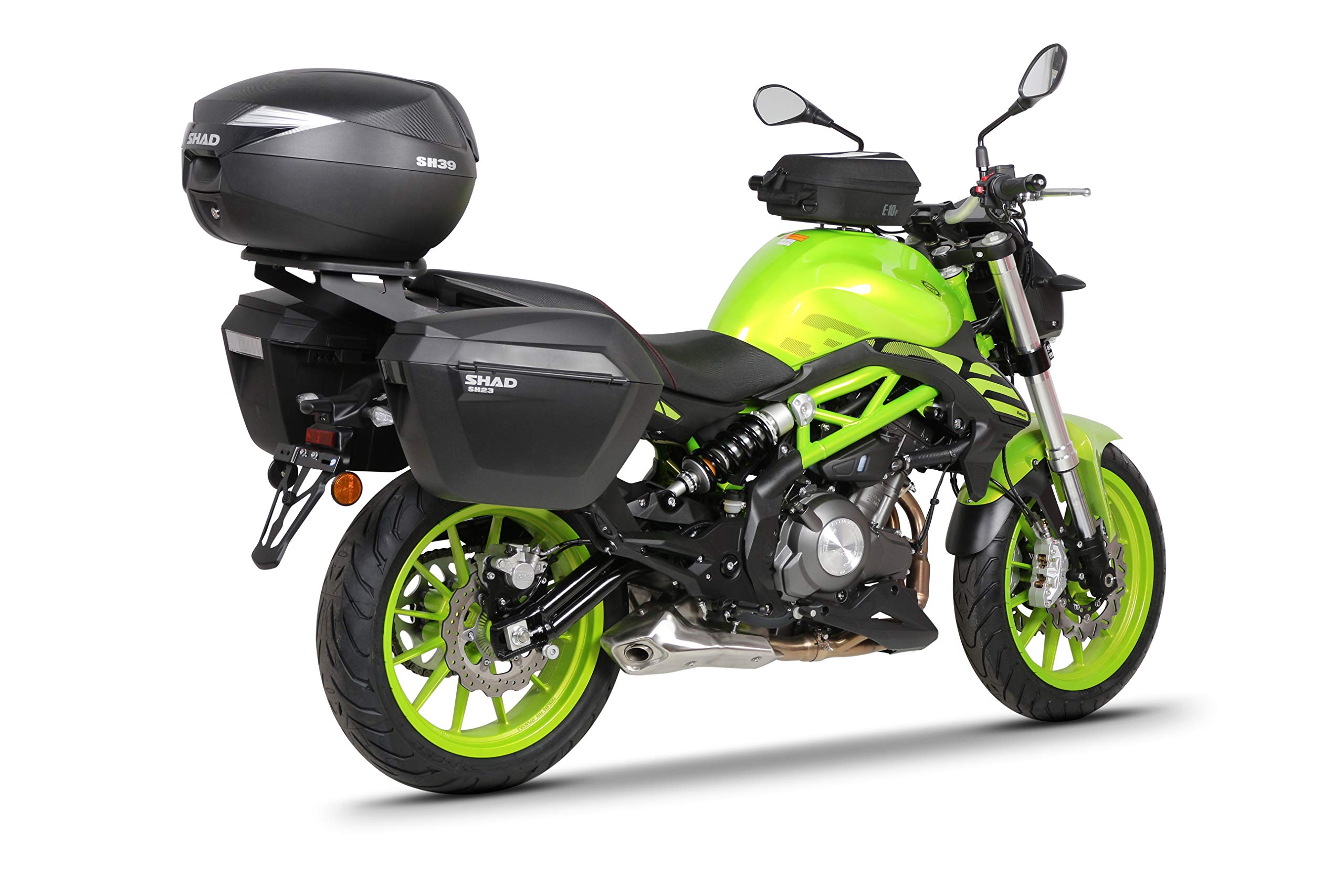 Shad 3P System Fitting Kit for Benelli BN302S Motorcycle - Universal Side Cases Mounting Bracket Accessories | Perfect for Touring, Commuting & Storage Solutions