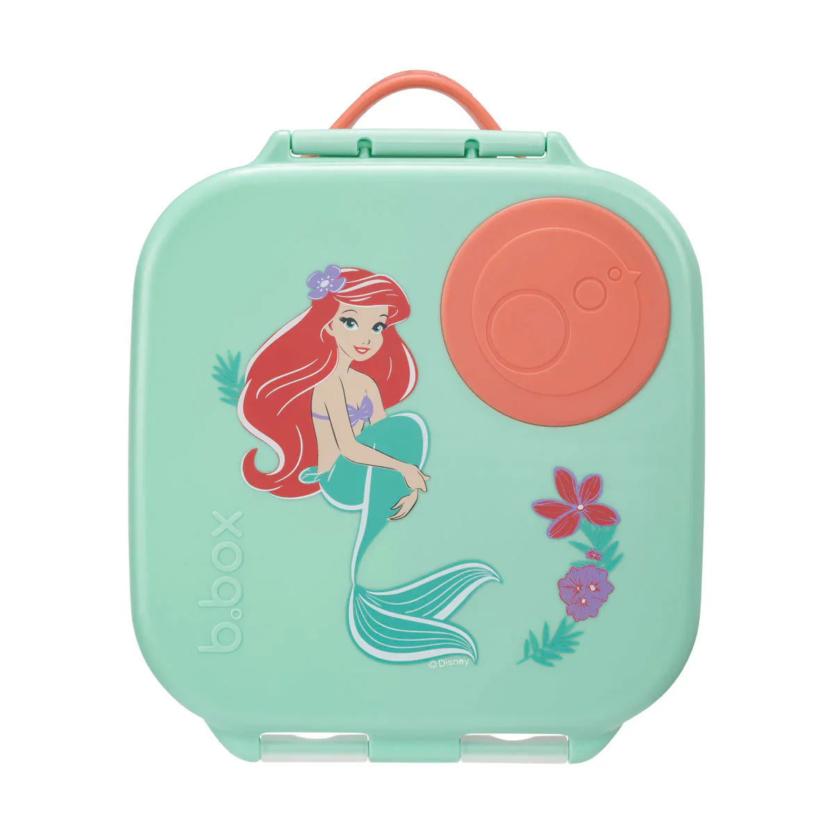 b.box MINI Lunch Box for Kids - The Little Mermaid Insulated Food Container | Perfect for School Lunches, Picnics & Travel