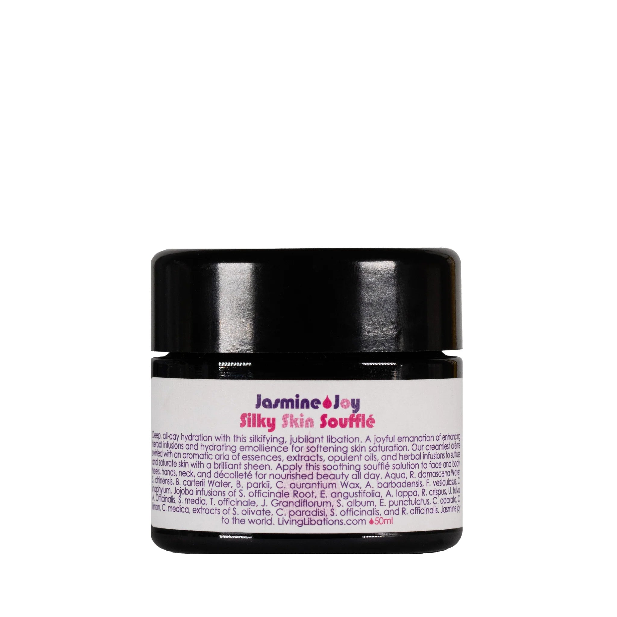 Jasmine Joy Silky Skin Soufflé Body Cream - Ultra Hydrating Moisturizer for Dry Skin | Perfect for Daily Use & Nighttime Skincare Routine