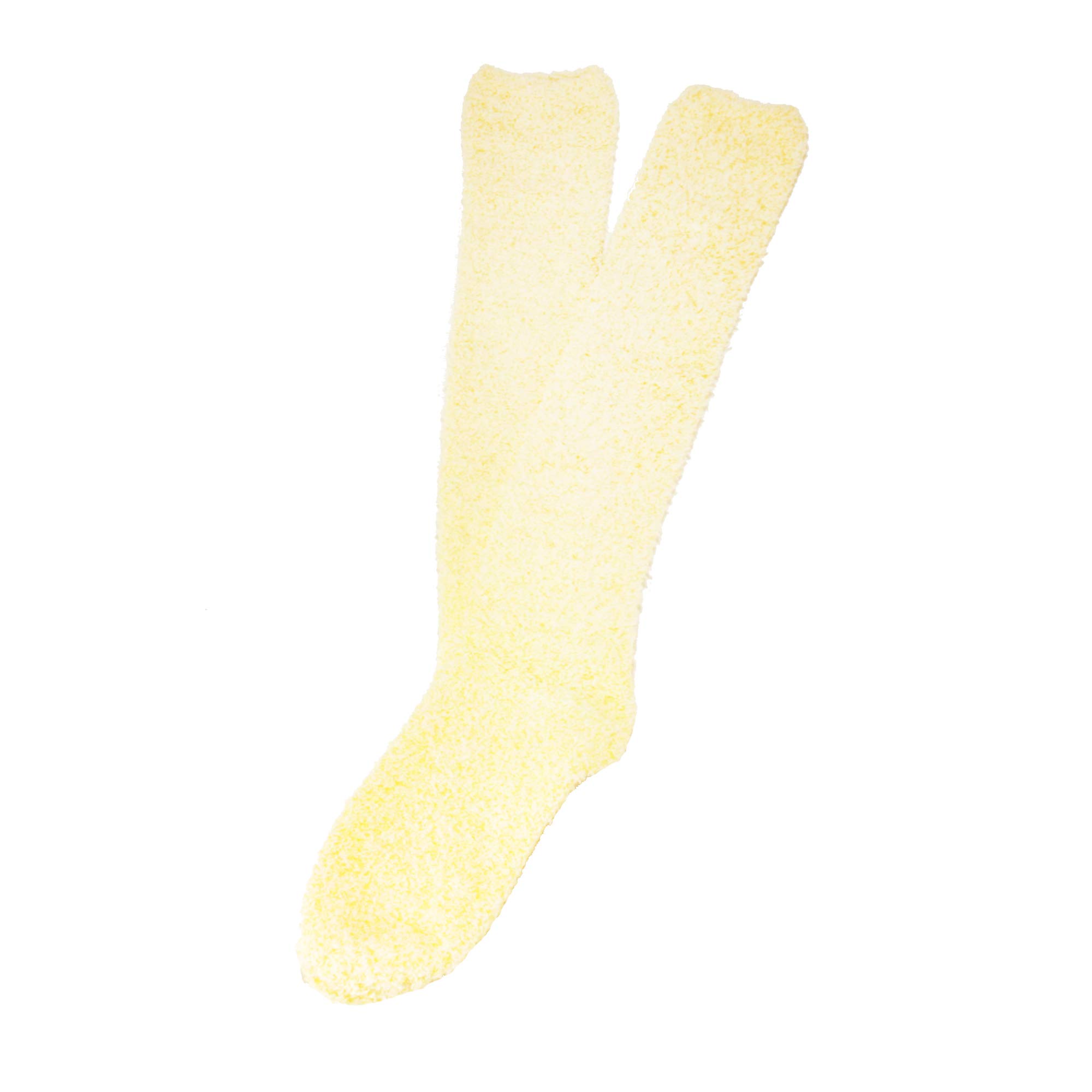 Women's Fuzzy Feather Soft Cozy Knee High Socks - Warm Winter Socks for Women, Ultra Soft Plush Knit Socks - Perfect for Cold Weather, Lounge, Home & Gift Giving