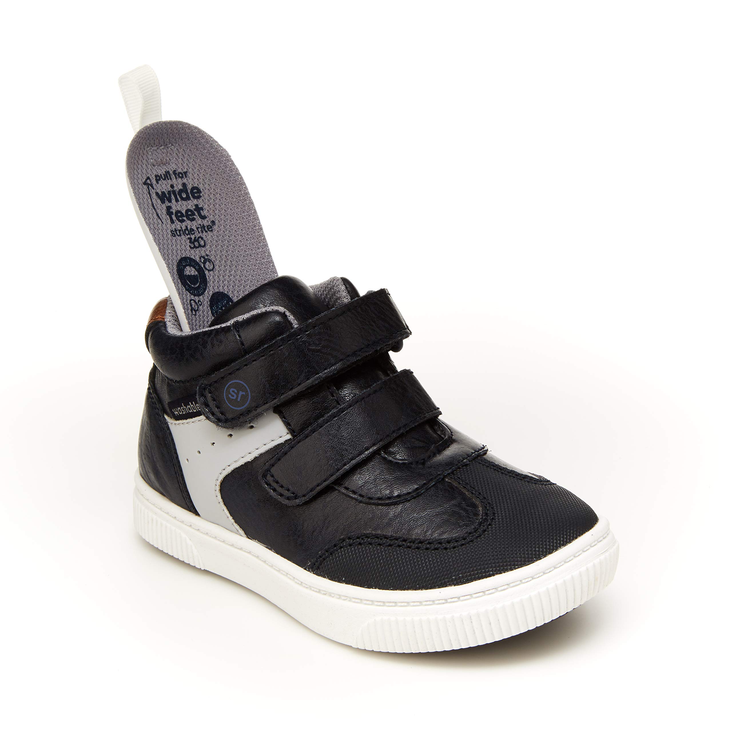 Stride Rite Ember High-Top Sneakers for Baby Boys | Comfortable First Walking Shoes | Perfect for Playdates & Outdoor Adventures
