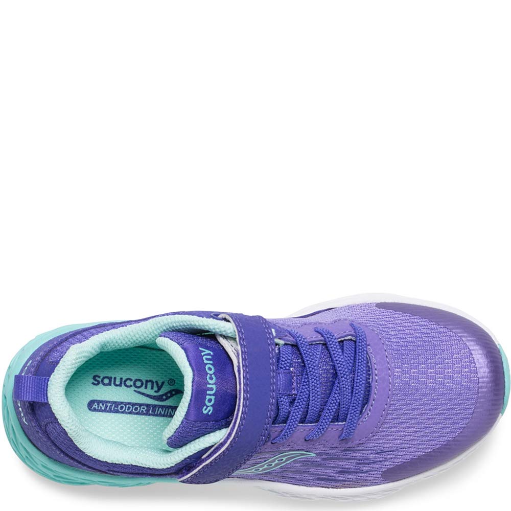 Saucony Kids Wind Alternative Closure Sneakers - Lightweight Running Shoes for Boys & Girls - Perfect for School, Sports, and Everyday Play