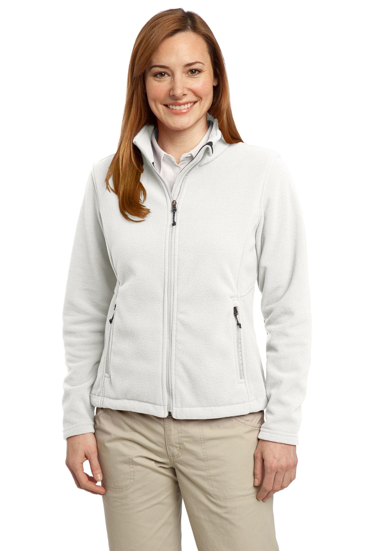 Port Authority Women's Value Fleece Jacket - Soft Warm Winter Outerwear for Casual Wear, Work & Outdoor Activities