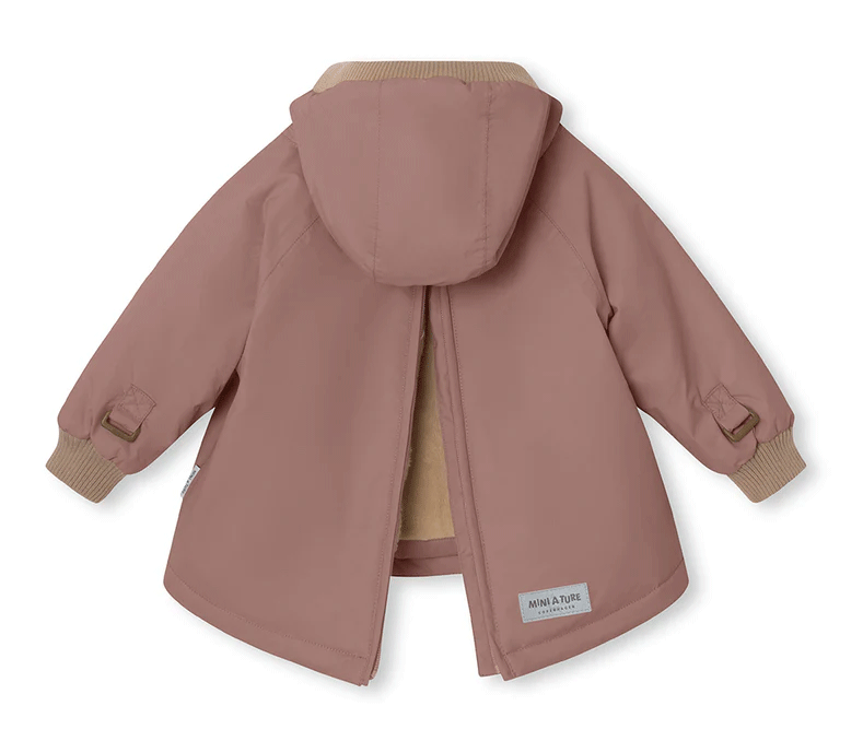 MiniAture Women's Light Plum Winter Coat - Warm & Stylish Outerwear for Cold Weather | Perfect for Daily Commute, Shopping & Outdoor Activities