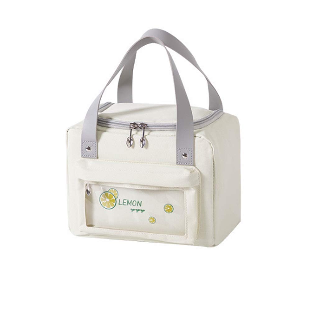 Premium Insulated Lunch Cooler Bag - Leakproof & Water Resistant Lunch Tote for Men, Women, Office, School, Picnic & Beach - 9.2