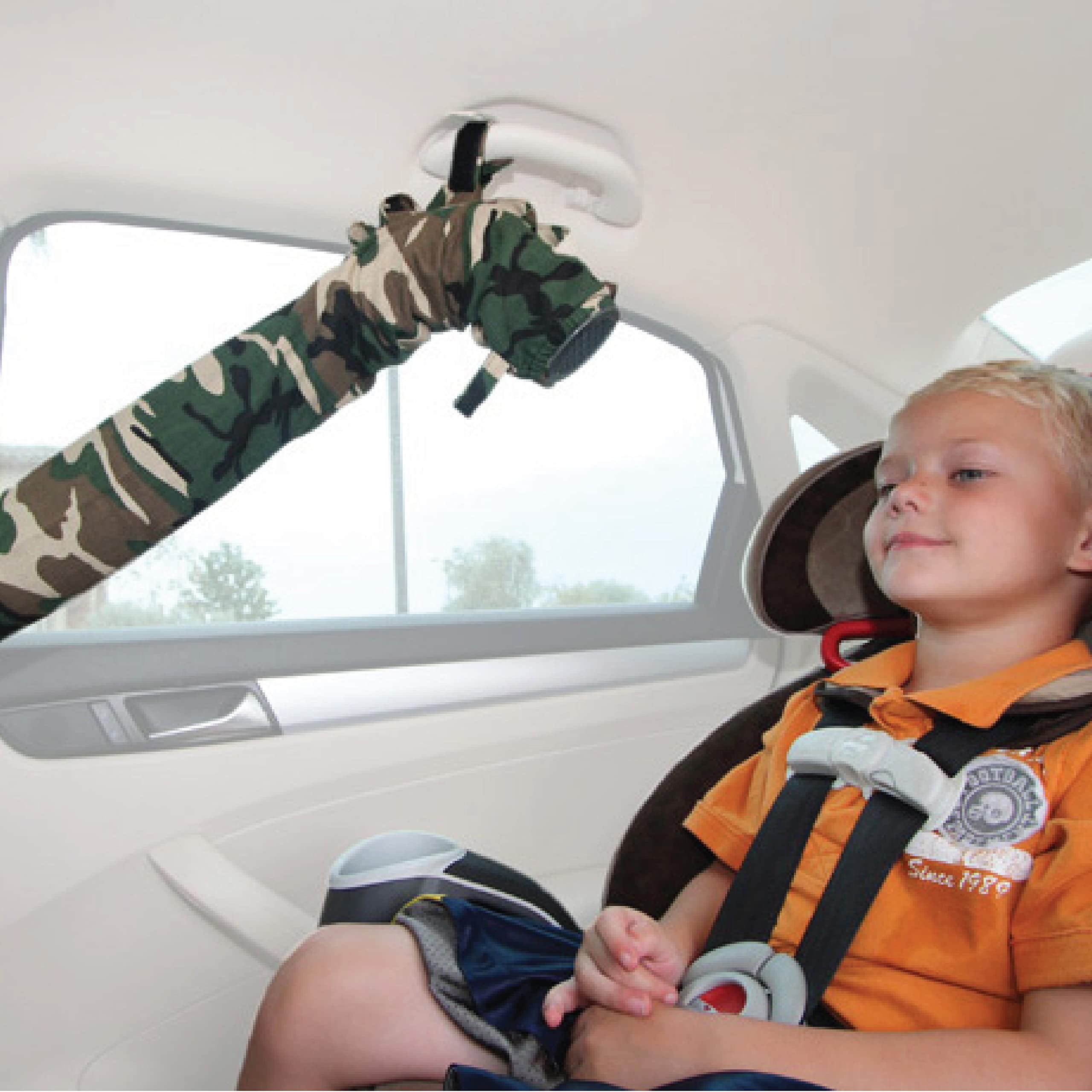 NOGGLE 8ft Kids Personal Air Conditioning System - Made in USA - Car Vent Hose for Backseat Cooling - Directs Cool Air to Children in Vehicles - Perfect for Road Trips & Summer Travel - Grey