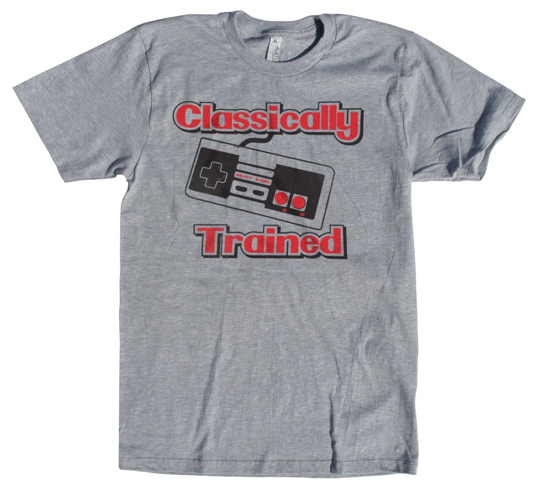 Classic Gamer Men's T-Shirt | Retro Video Game T-Shirt for Men | Comfortable Cotton Tee | Perfect for Gaming, Casual Wear & Gamer Gifts