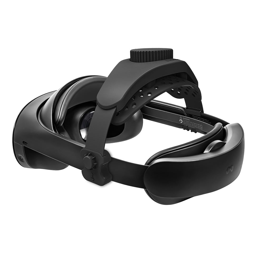 AZURAOKEY Adjustable VR Head Strap for Meta Quest 3/2/Pro & Pico 4 - Comfortable Replacement Headband Reduces Pressure | Perfect for Gaming, VR Fitness & Extended Play Sessions