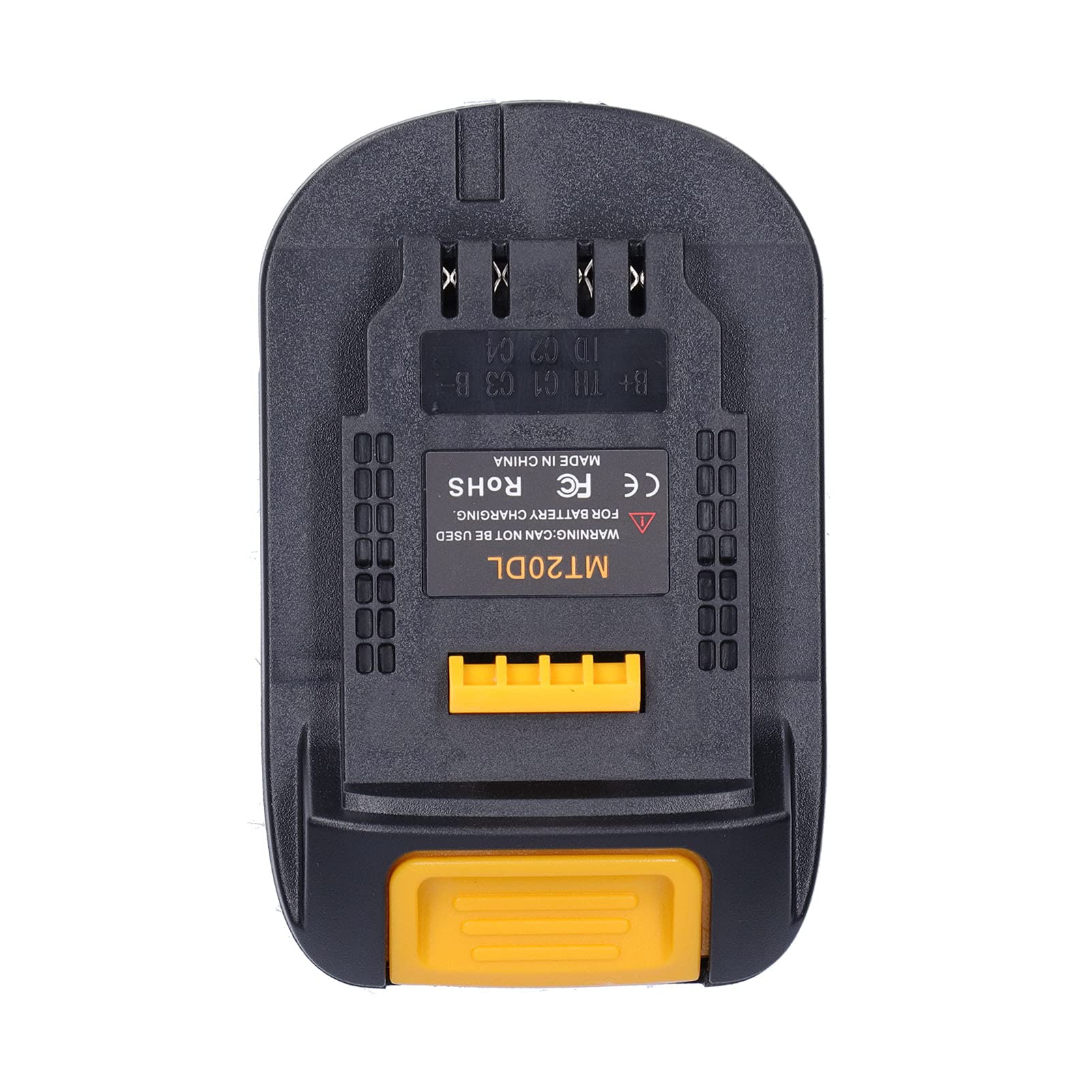 01 02 015 Battery Dock Adapter - Flame Retardant ABS Shell Power Tool Battery Converter | Easy Operation & High Compatibility | Perfect for Drills, Saws & Cordless Tools