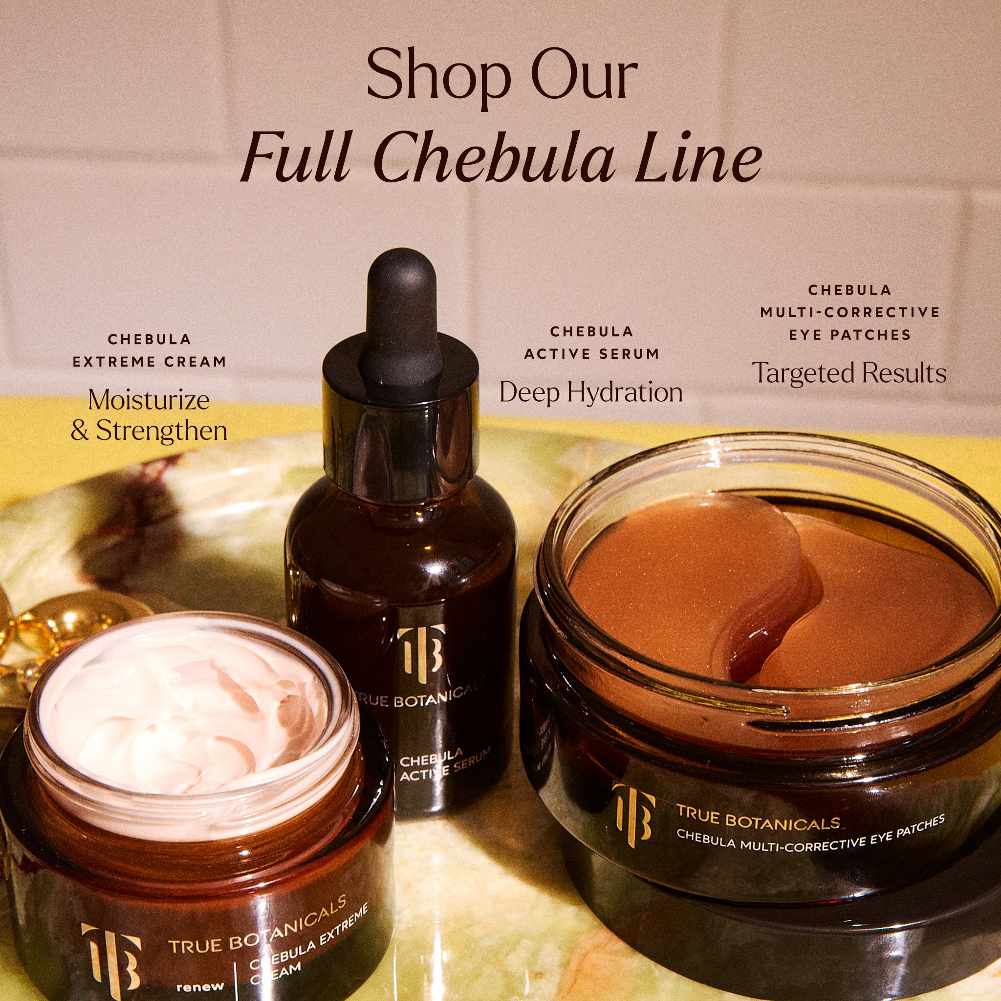 Chebula Multi Corrective Eye Patches for Dark Circles, Puffiness & Wrinkles | Anti-Aging Under Eye Treatment | Perfect for Night Routine & Travel Skincare