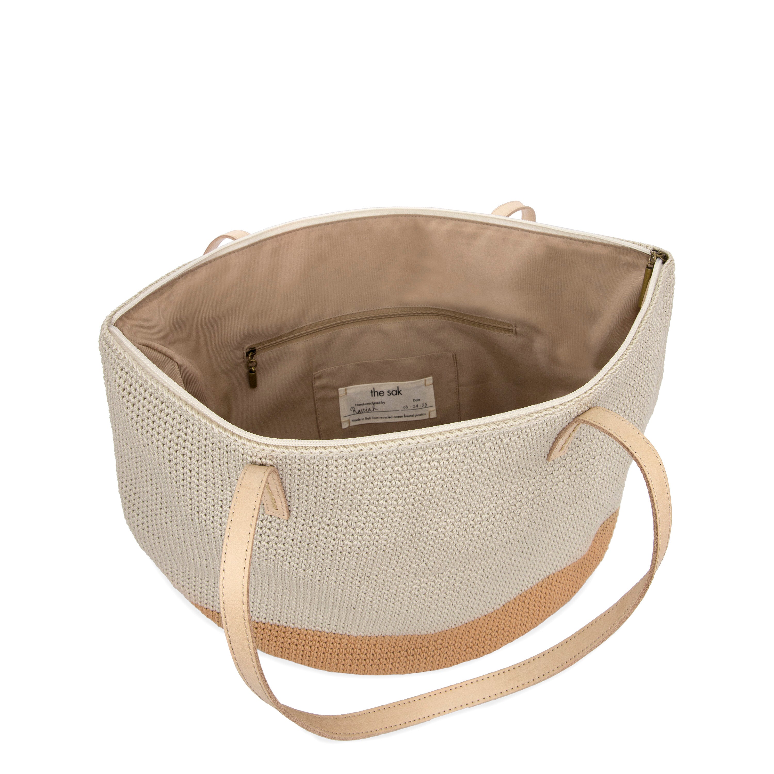 Faye Large Tote Bag for Women - Spacious Canvas Tote with Leather Handles - Perfect for Work, Travel & Shopping | Stylish & Durable Everyday Carryall
