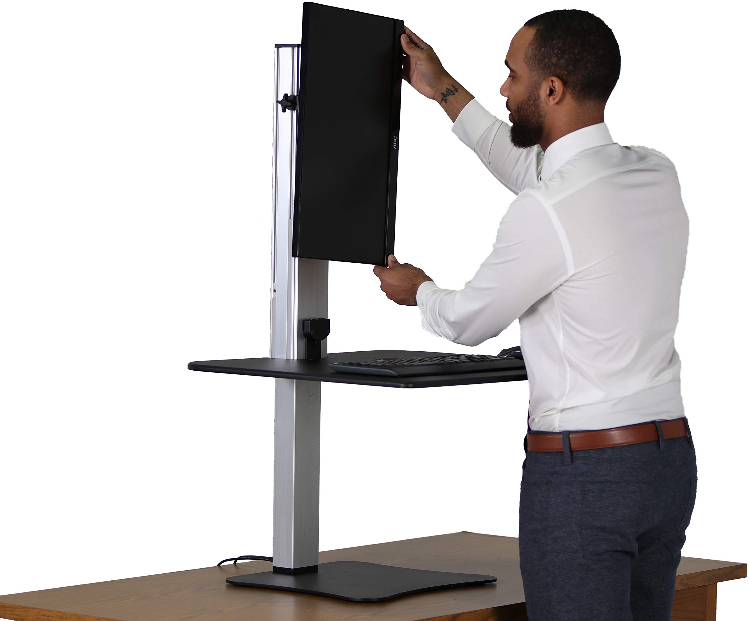 Victor DC400 Electric Standing Desk 28