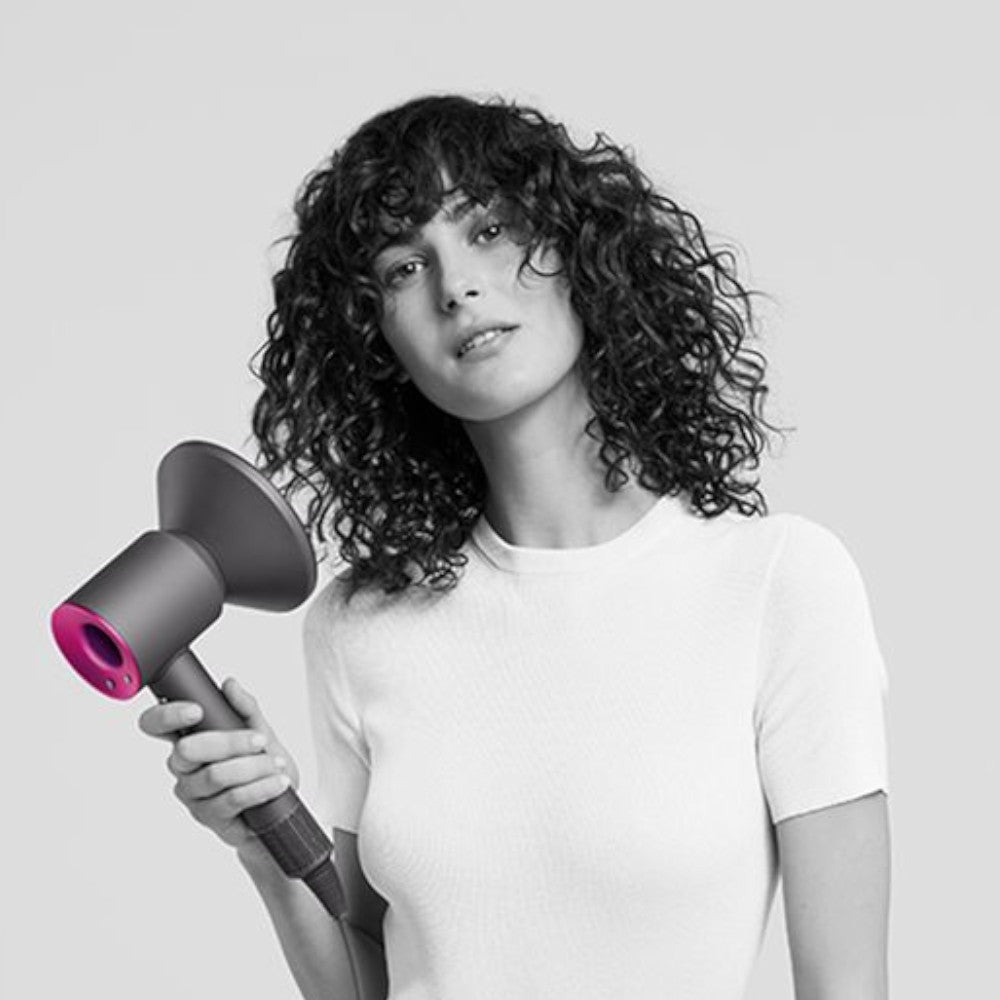 Dyson Supersonic Hair Dryer HD07 - Nickel/Copper Refurbished with 1 Year Warranty | Professional Salon Quality for Home & Travel Use