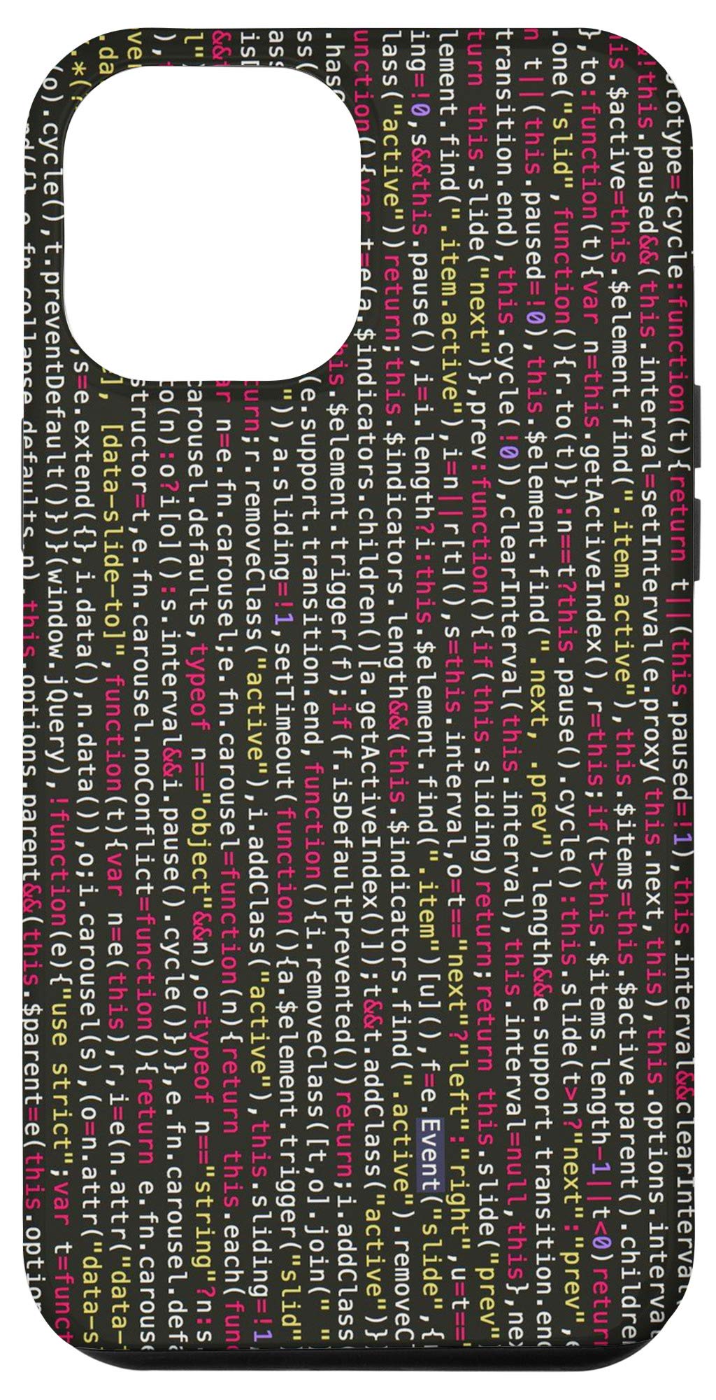 iPhone 12 Pro Max Case for Programmers - Coding & DevOps Design - Web Developer Gift - Perfect for JavaScript Developers & Tech Enthusiasts - Ideal for Office, Hackathons & Daily Use