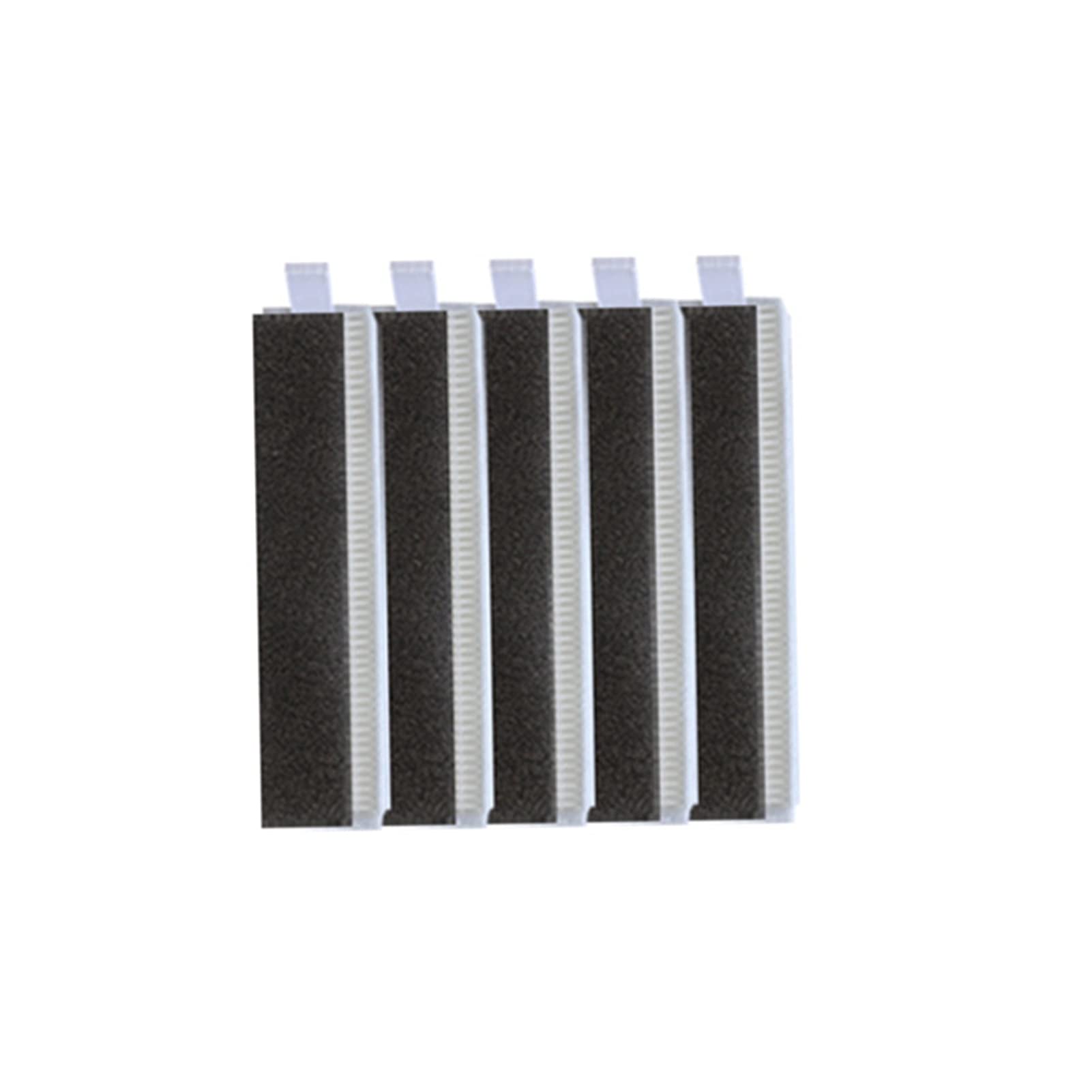 FEICHUAN Replacement Mop Cloths & Brush Filter Kit for ECOVACS DEEBOT OZMO Slim 10 Robot Vacuum - Compatible Accessories for Efficient Cleaning (Color as Shown) - Perfect for Hardwood Floors & Pet Hair Removal