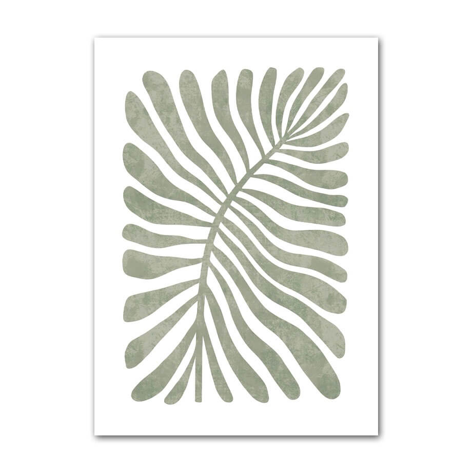 Sage Green Aesthetic Canvas Wall Art Posters - Modern Home Decor for Living Room, Bedroom & Office
