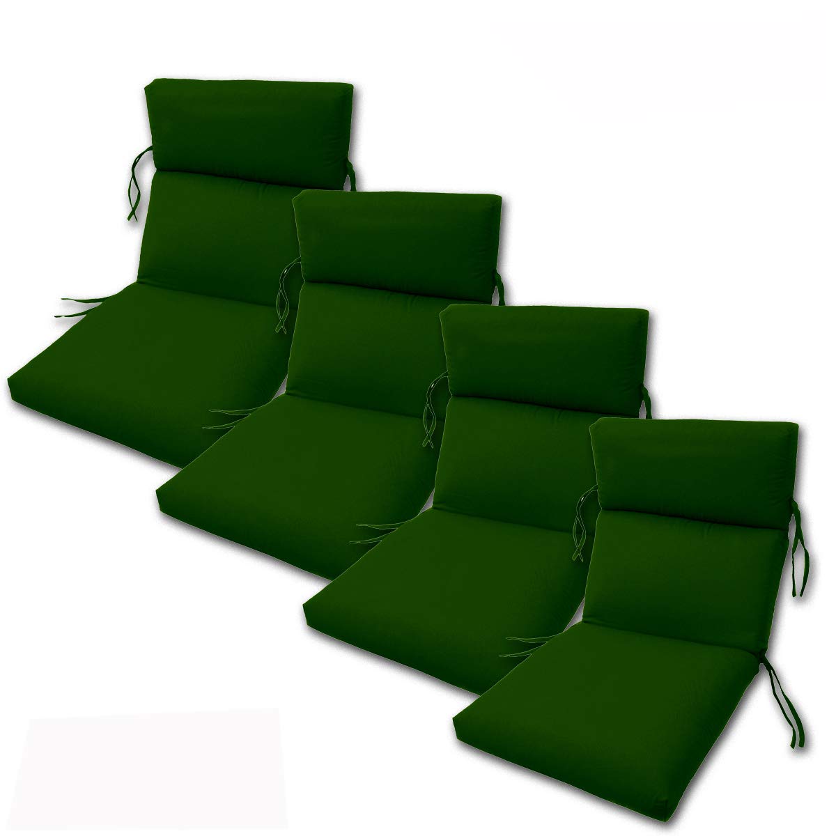 Premium Sunbrella Outdoor Chair Cushions Set of 4 - 22